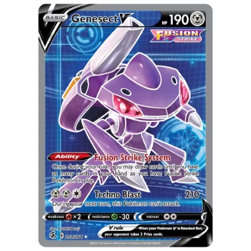 Genesect V (Full Art) - Fusion Strike